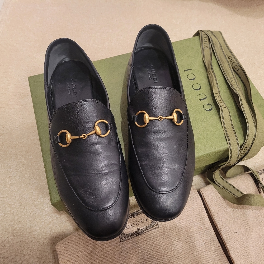 Gucci Loafers Size 7 Black w/Receipt